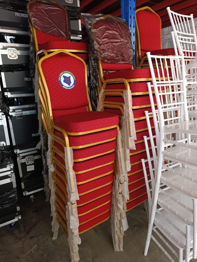 Red Banquet Chair